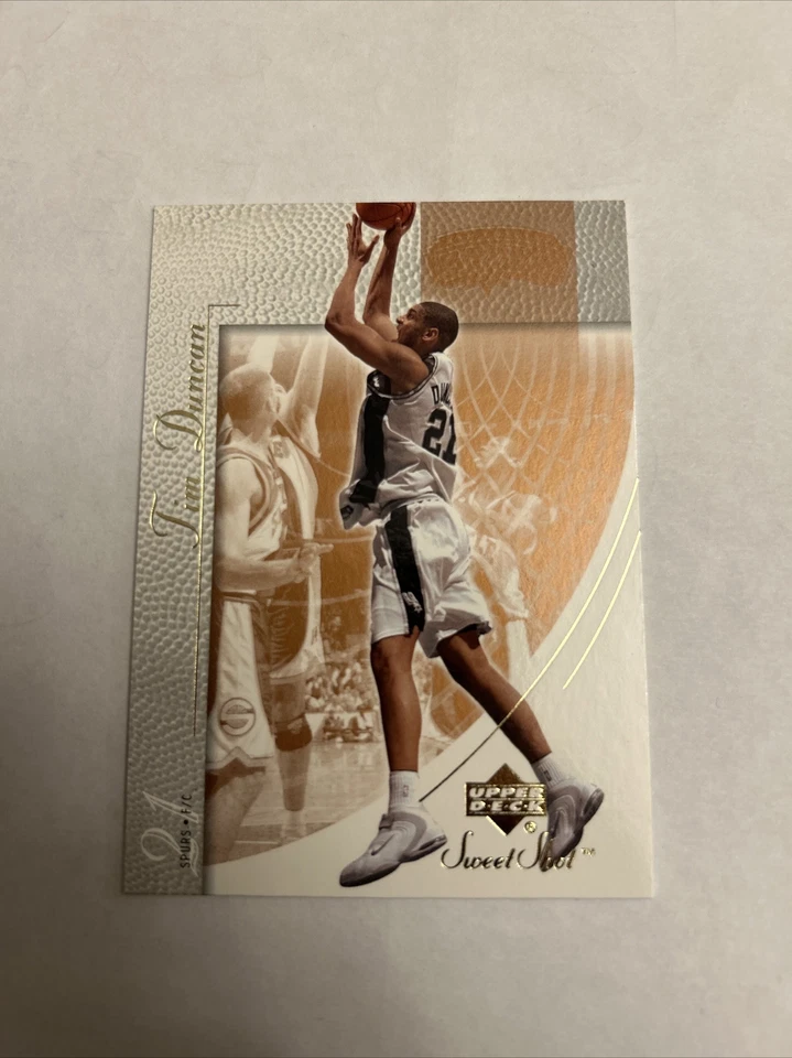 2002-03 Upper Deck Sweet Shot - #74 Tim Duncan - Image 1 of 2
