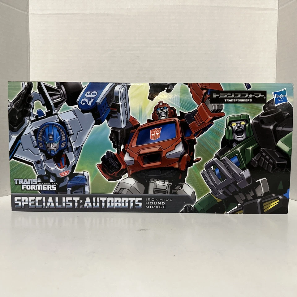 Transformers Generations Specialist Autobots Ironhide Hound Mirage Rare HTF Set - Image 1 of 4