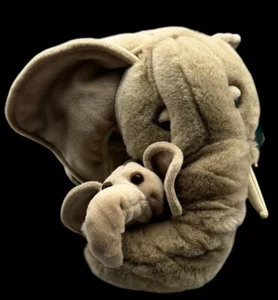 Animal Planet Elephants Plush Wrinkle & Sprinkle 18" Stuffed Animals Stuffy Baby - Picture 1 of 16