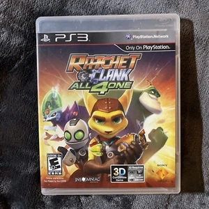Ratchet & Clank: All 4 One  (Sony Playstation 3) PS3 Complete TESTED CIB MANUAL - Picture 1 of 3
