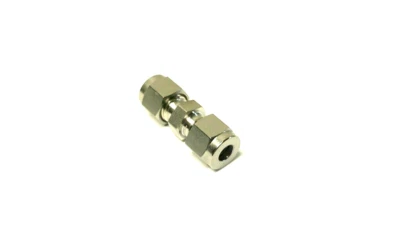 Stainless Steel Tube Fitting, Union, 1/4" Tube OD Instrumentation HSME AU-4-SS - Image 1 of 3