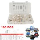 190Pcs Car Audio Cable Housing Wire Ferrules Pin Cord End Terminal Connector Kit Nissan Platina
