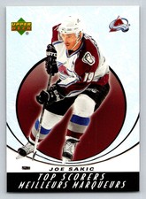 2005-06 McDonald's Upper Deck Top Scorers #TS3 Joe Sakic (ref 192950)