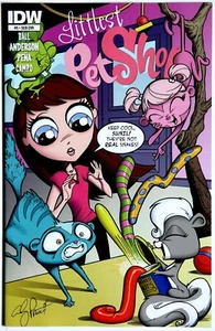 Littlest Pet Shop #5 Variant SUB Cover - IDW Publishing - Georgia Ball - N Pina - Picture 1 of 1