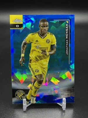 2021 Topps MLS Sapphire Jonathan Mensah #8 Columbus Crew - Image 1 of 2