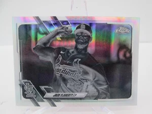 2021 Topps Chrome Negative Refractor Jack Flaherty #70 - Picture 1 of 2