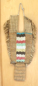 Antique Japanese Original Mino Hand Woven Grass Farmer Cape Raincoat 1900's - Bild 1 von 4