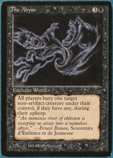 The Abyss Legends PLD Black Rare MAGIC THE GATHERING CARD (ID# 245000) ABUGames