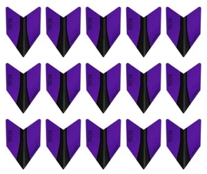 5 New Sets Harrows Retina X Velos Dart Flights - Ships w/ Tracking - Purple - Picture 1 of 1