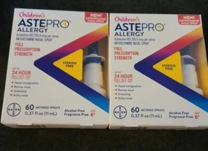 2 Children’s Astepro Allergy 24hr Relief Antihistamine, 120 Sprays (F1) - Picture 1 of 3