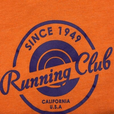 Camiseta para mujer ASICS Running Club naranja brillante - talla grande en muy buena condición Foto 1 de 4