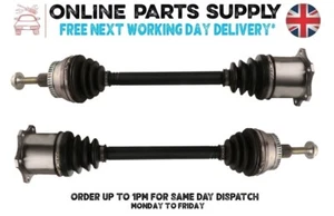 Driveshafts Left & Right Side Pair For AUDI A4 2.5 TDI QUATTRO B6 (2000 to 2004) - Picture 1 of 13