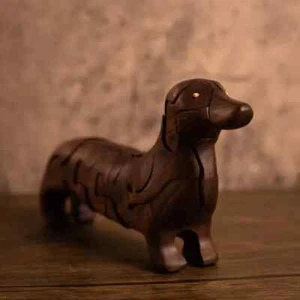 Dachshund Puzzle - Handmade in the USA by the Peter Chapman - Picture 1 of 4