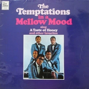 THE TEMPTATIONS In A Mellow Mood Vinyl Record Album LP Tamla Motown 1967 Stereo - Picture 1 of 6