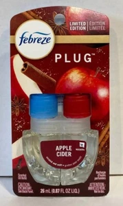 Febreze Plug Apple Cider Refill 0.87 oz - Limited Edition Scent - New, Sealed - Picture 1 of 2