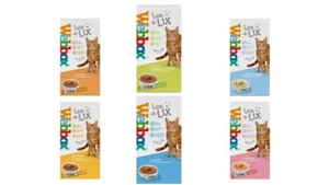 Webbox Lick-e-Lix Cats Delight Yoghurt Variety Pack Mixed 6 Flavours - Picture 1 of 1