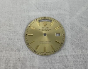 Rolex Day Date 36 mm Ziffernblatt Gold Dial 18038 Tritium unbenutzt - Bild 1 von 8
