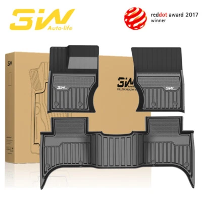 3W Floor Mats for Range Rover Sport 2014-2022 Car Liners Fit Land Rover Sport - Image 1 of 4