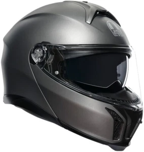 CASCO HELMET MODULARE FIBRA AGV TOURMODULAR MONO LUNA GREY MATT TG L - Foto 1 di 11