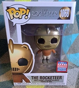 The Rocketeer Pop 1068 - Rocketeer Funko Pop! Vinyl - 2021 Summer Convention - Picture 1 of 8