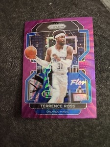 2021-22 Panini Prizm Basketball Terrance Ross #189 Purple Wave Prizm 