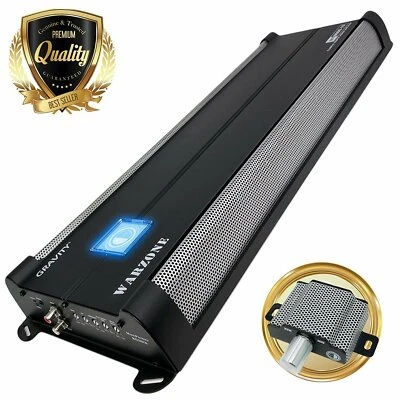 Gravity 8000 Watts Class D 1 Ohm Stable car audio Sub bass Competition Amplifier