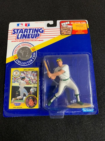 Starting Lineup  Collectibles 1991 Hose Canseco Oakland Card, Coin & Figure🔥⚾️ Cover