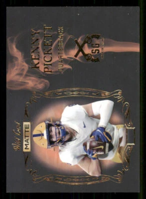 2022 Wild Card Matte Black Smoking Guns #SG9 Kenny Pickett - Image 1 of 2