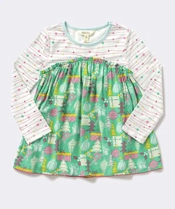 Matilda Jane Wondermint Christmas Size 4 Winter Dreamscape Ornament Top NWT - Picture 1 of 4