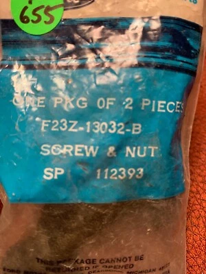 NOS 1992 93 94 Ford Tempo Mercury Topaz Headlight Adjusting Screws F23Z-13032-B - Image 1 of 2