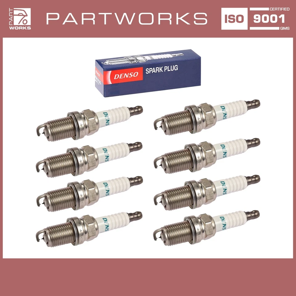 8x Bujía PORSCHE Cayenne 955 turbo 4.5 DENSO Foto 1 de 4