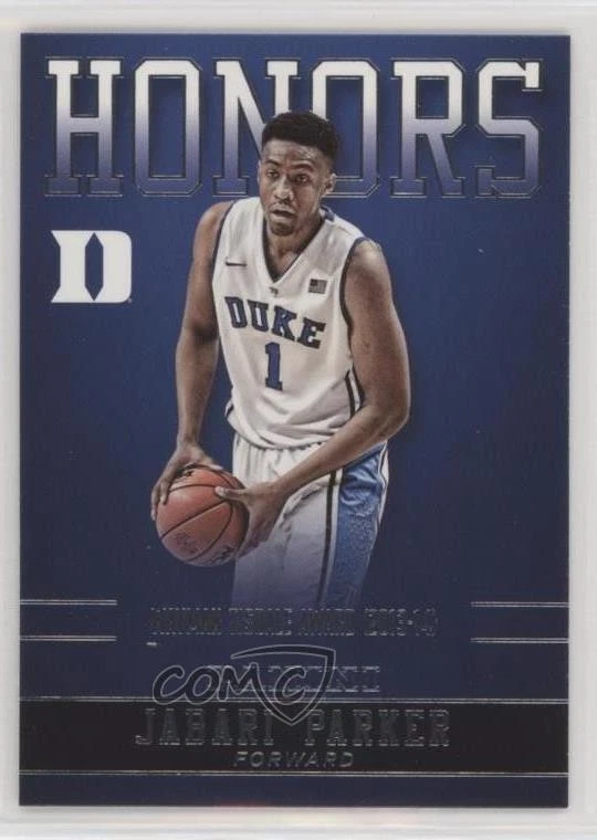 2015 Panini Duke Blue Devils Honors Jabari Parker #JP-DU - Image 1 of 2