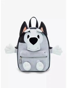 Her Universe Bluey Muffin Plush Figural Mini Backpack NWT - Picture 1 of 8