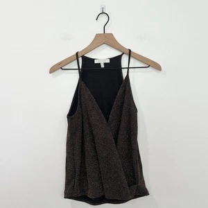 Anthropologie Eri + Ali Encore Glanz Top ärmellos Gr. XS - Bild 1 von 8