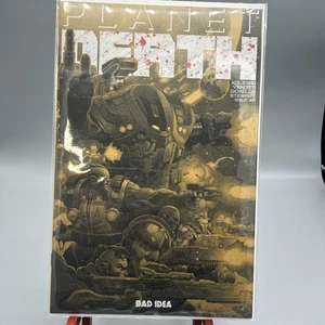 Planet Death #0 Black and Gold Variant NDC Bad Idea Comics 2025 High Grade - Picture 1 of 9