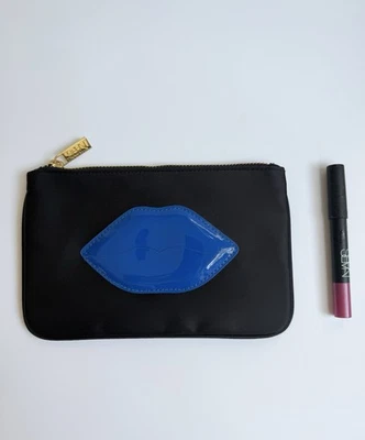 NARS Velvet Matte Never Say Never 2472 Lip Pencil And NARS Makeup Bag Pouch - Image 1 of 4