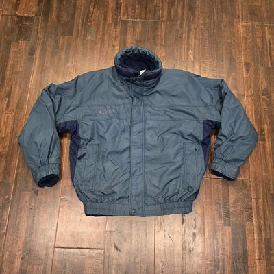 Vintage Columbia Bugaboo Winter Ski Jacket Mens M Sage Green Fleece Lined 3 in 1 - Image 1 of 4