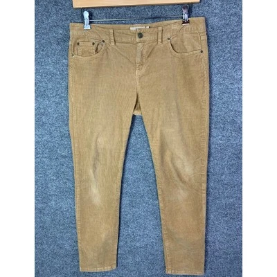 Pantalones de pana Vineyard Vines tostados 5 bolsillos elásticos para mujer talla 10” Foto 1 de 4