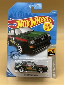 2019 Hot Wheels Baja Blazers '84 Audi Sport Quattro #43 Green - Picture 1 of 5