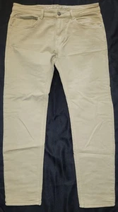 Vintage Jeans Black brand Slim Fit Stretch color Tan 36/32 - Picture 1 of 3