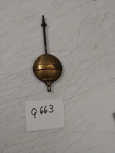 INGRAHAM FIGURE 8 CALENDAR WALL CLOCK PENDULUM - Picture 1 of 6