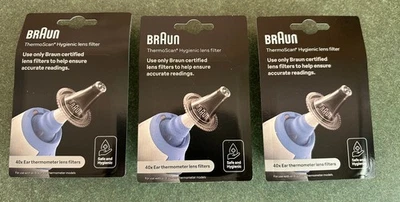 Filtros de lentes higiénicos Braun ThermoScan - 40 unidades LF4OUS02 Foto 1 de 4