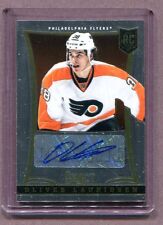 2013-14 Panini Dual RC Class #211 Oliver Lauridsen Flyers Autographed jh4
