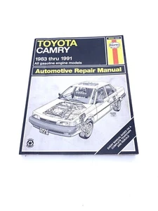 Guía manual de reparación automotriz Haynes para modelo de gasolina Toyota Camry 83-91 - Imagen 1 de 3