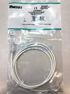 Panduit UTP28SP4 Cat6 28 AWG Netzwerk Patchkabel/-kabel, 4 Fuß weiß ~ STSI - Bild 1 von 3