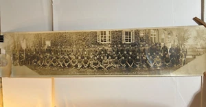 WW I Panoramic Photo Company G 1St Replacement Regiment of Engineers Washington - Picture 1 of 7