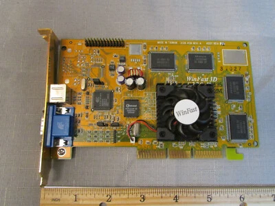WinFast 3D S320 II Video Card 2135 PCB Rev. A - Image 1 of 2