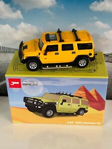 JKM 2005 Hummer H2 SUV Off-road Model Diecast Vehicle w/rubber tires YELLOW NEW