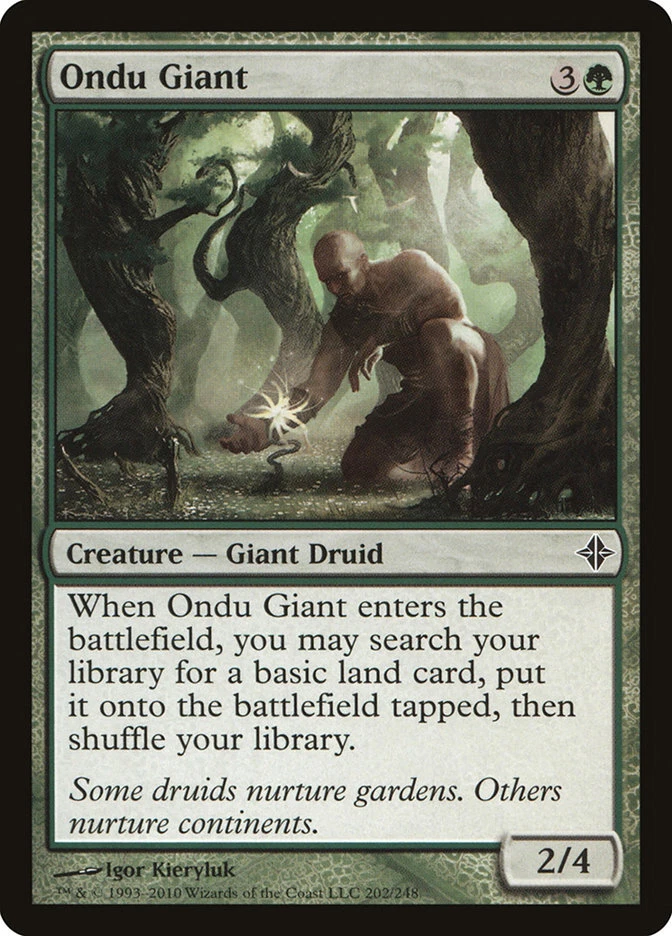 4x Ondu Giant - NM/LP - Zendikar Block - SPARROW MAGIC - Image 1 of 1