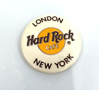 Pinback Badge Pin Hard Rock Cafe 1984 Londyn NY 1,25 cala Vintage
